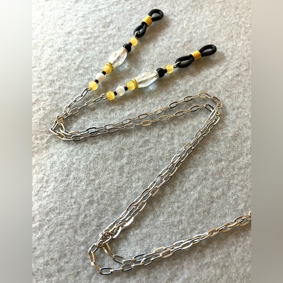 NWT AtriaMinerals Chain for glasses with genuine stones - Picture 3 of 3